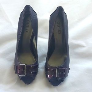 Guess Purple High Heels suze 8